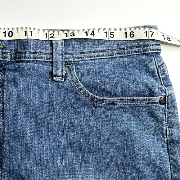 Lee At The Waist 16 Petite Blue Jeans - Picture 7 of 12